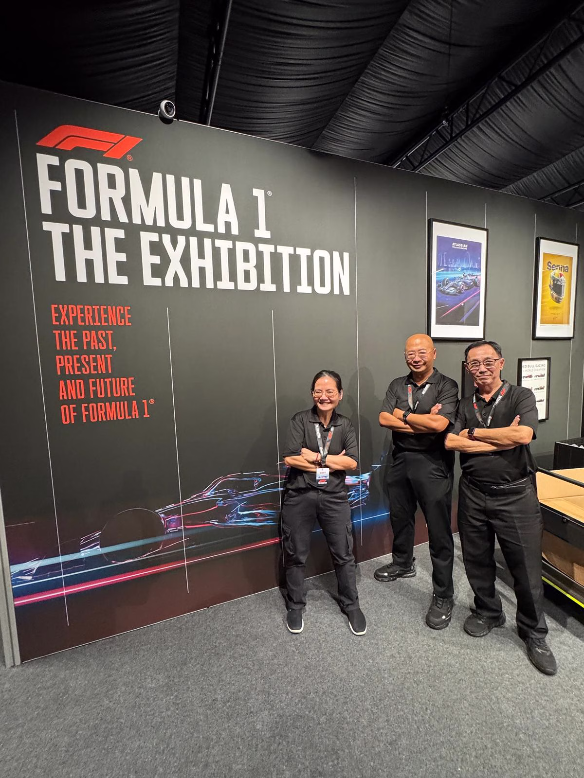 Applied Protection's security officers at Formula 1 Exhibition 2026.